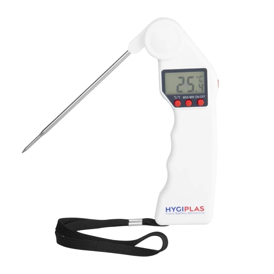 Termômetro de sonda dobrável Easytemp branco