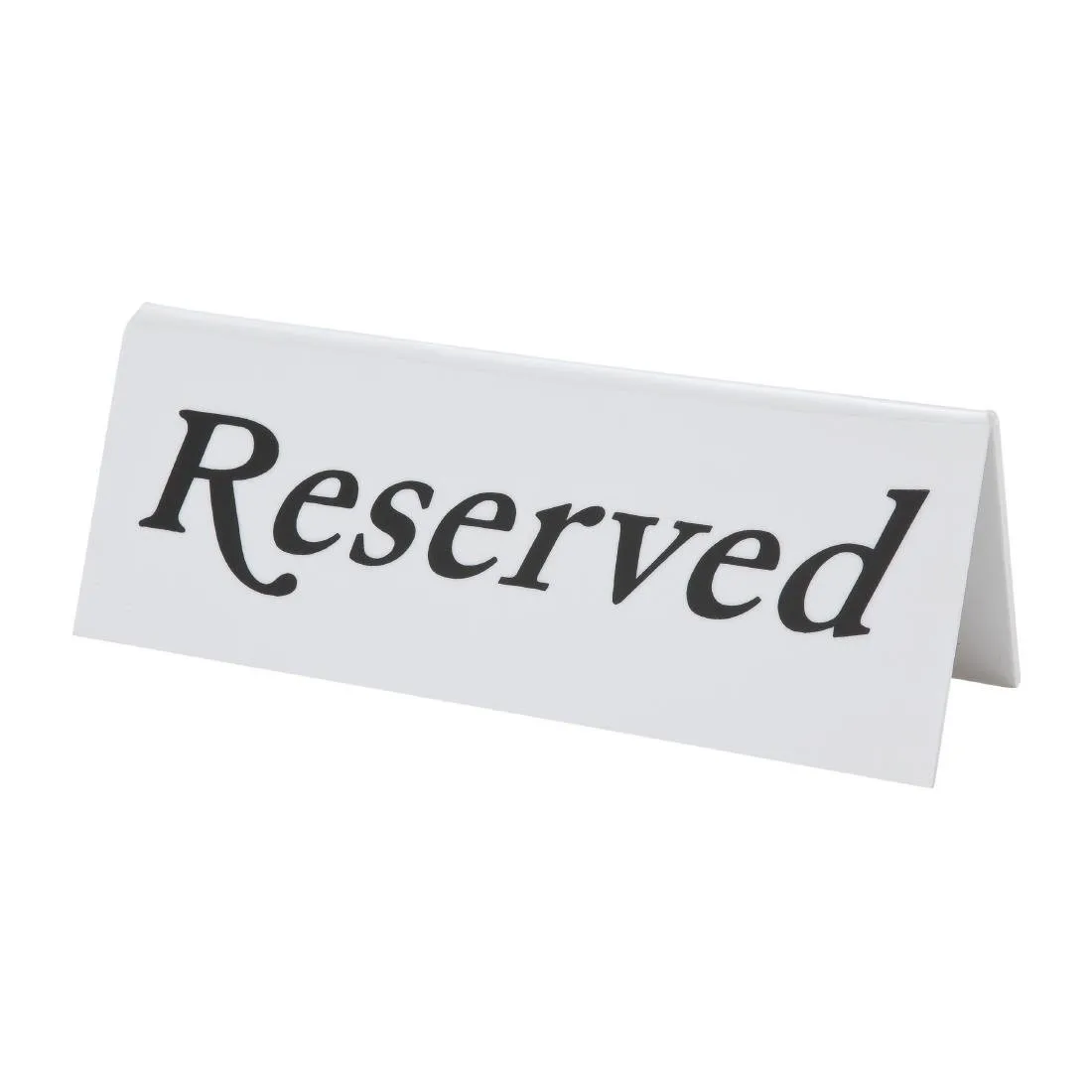 Cavalete de mesa "Reservado" - Conjunto de 10