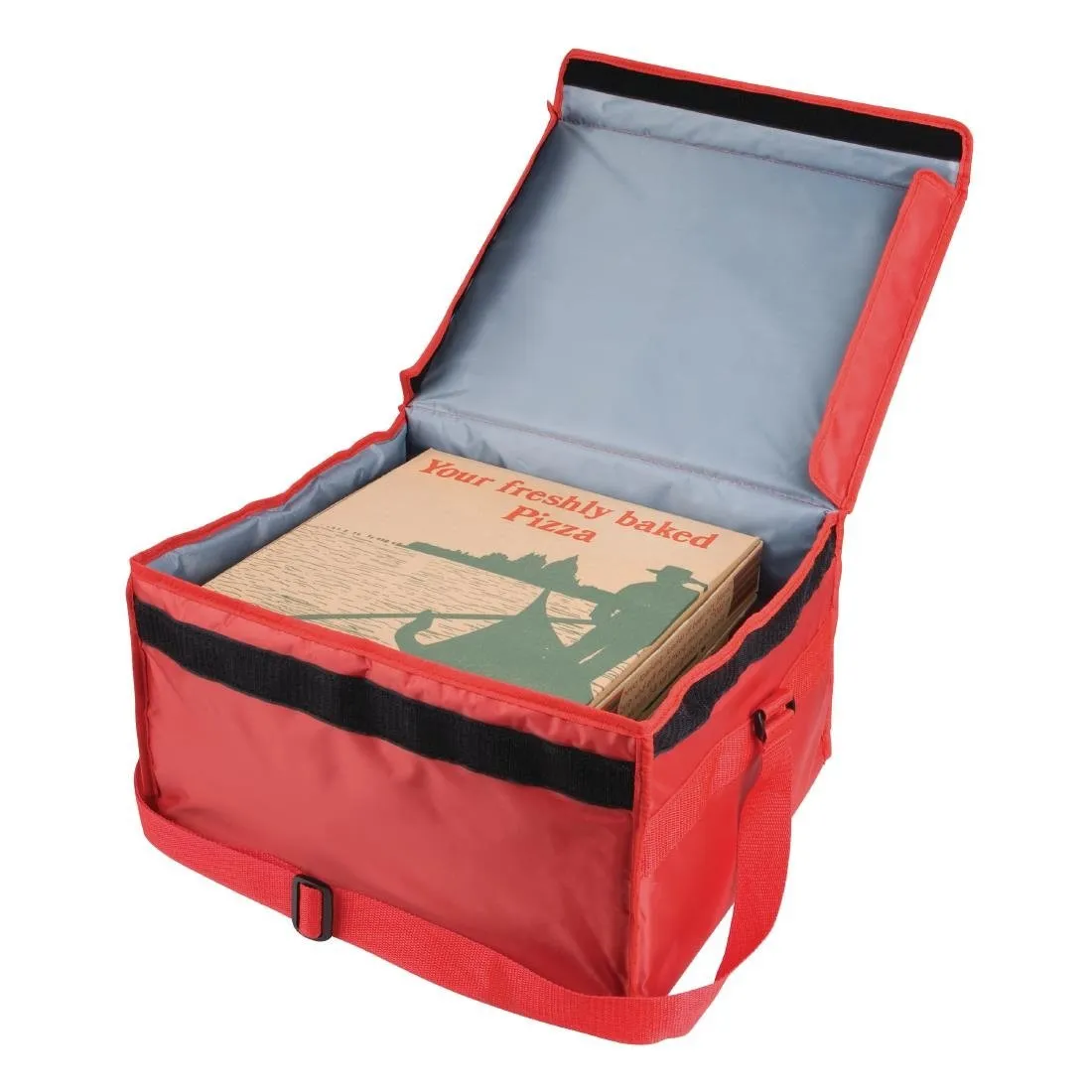 Grande Bolsa de Entrega de Pizza Térmica em Nylon