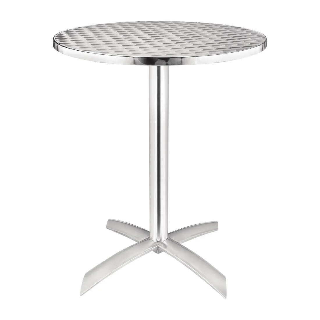 Mesa com tampo dobrável em madeira Ø 60 cm
