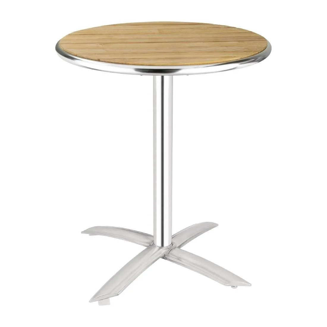 Mesa com tampo dobrável em madeira Ø 60 cm