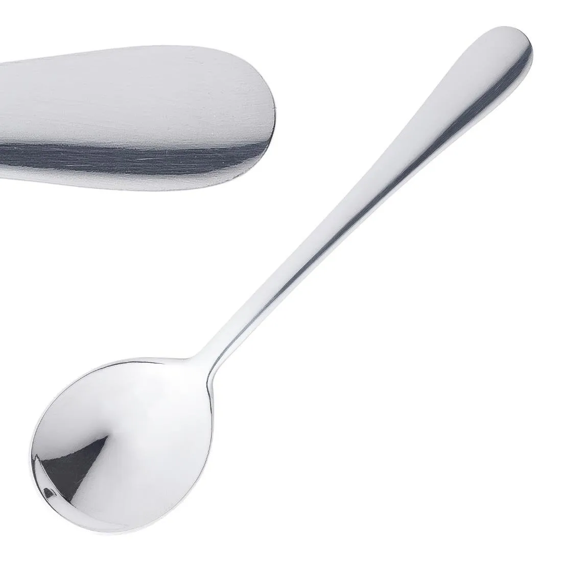 Colher de sopa redonda Buckingham - Conjunto de 12