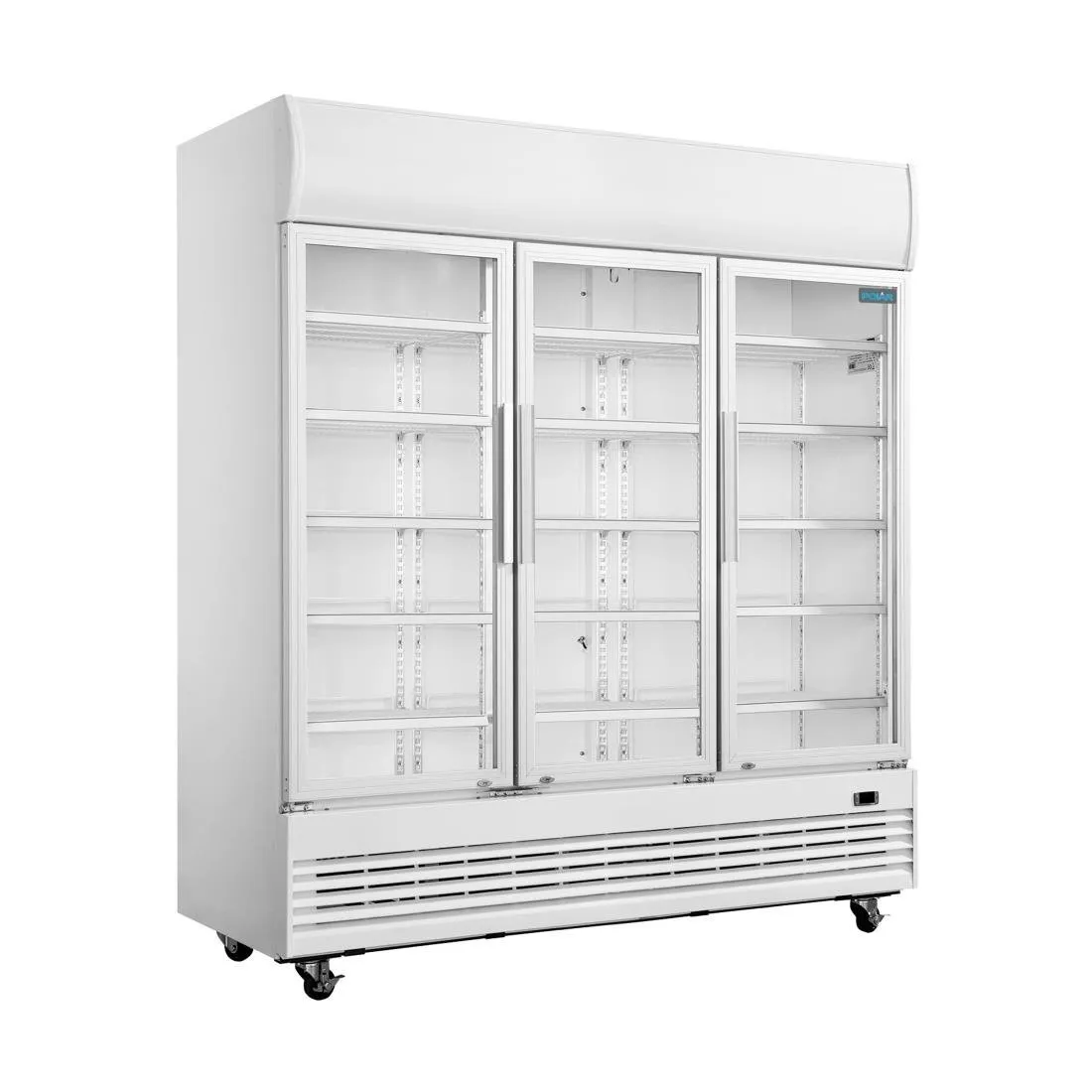 Vitrina refrigerada positiva com 3 portas - 1300 L