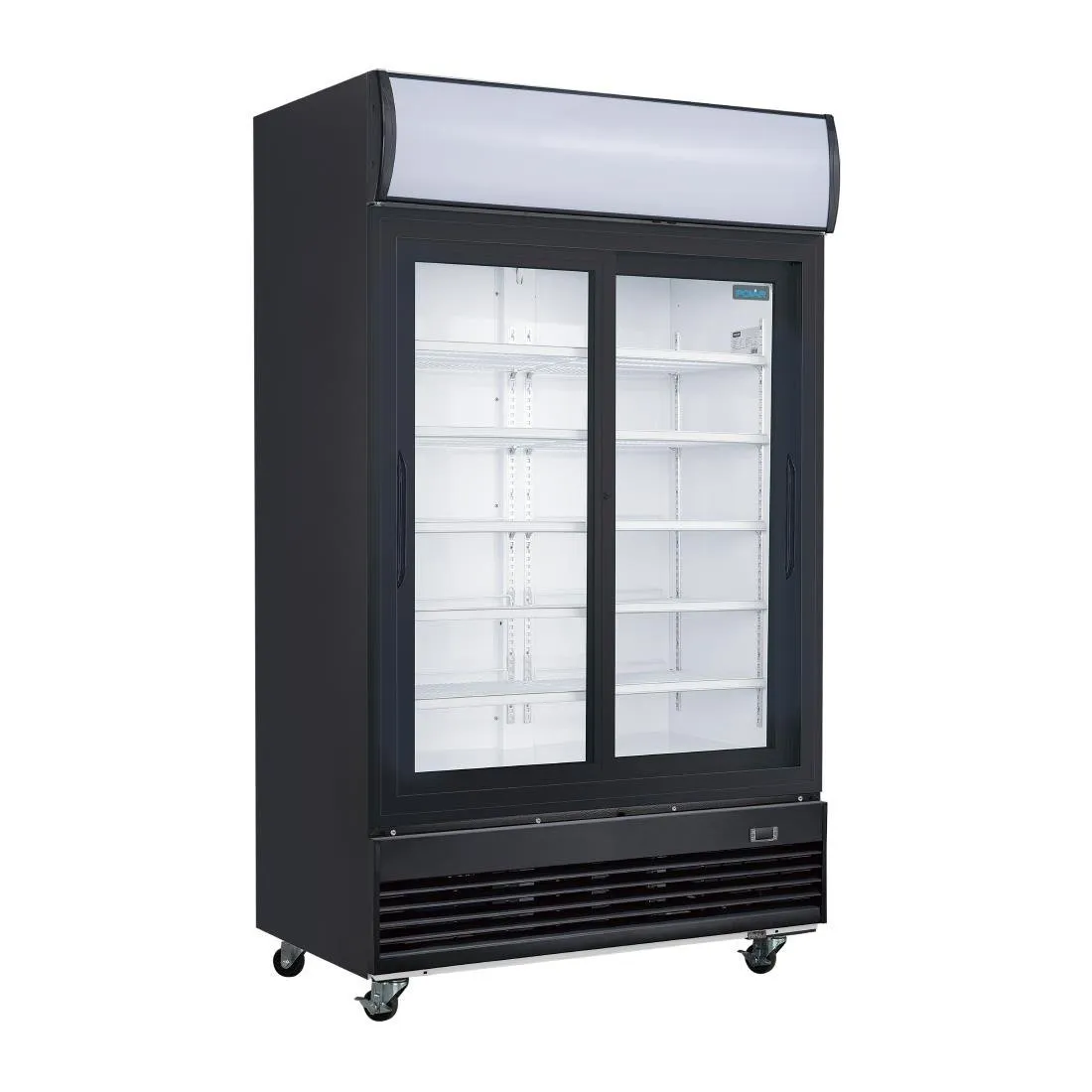 Vitrina refrigerada positiva para bebidas - Portas de correr - 950 L