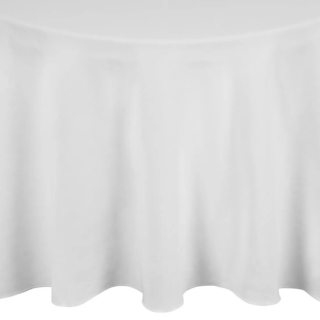 Toalha redonda branca Mitre Essentials Occasions - Ø 2800 mm
