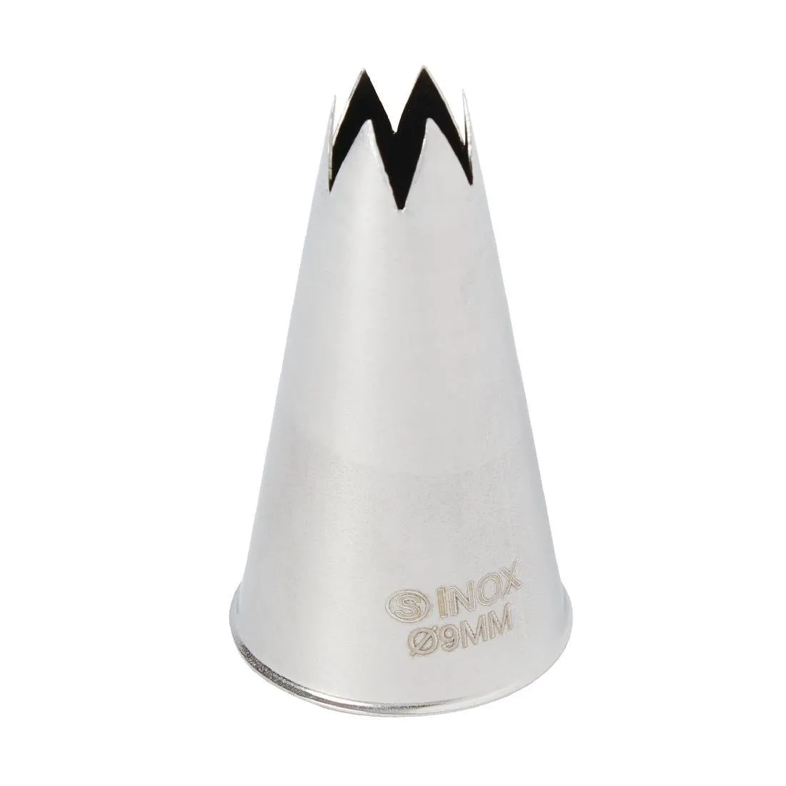 Soquete de aço canelado 9 mm