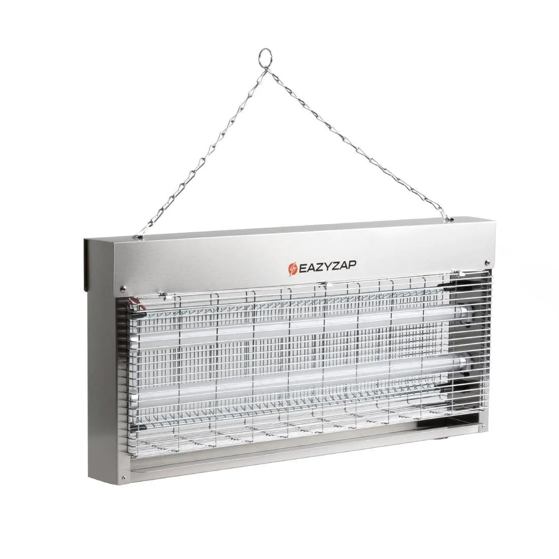 Desinsetizador LED em Aço Inoxidável Escovado 20 W