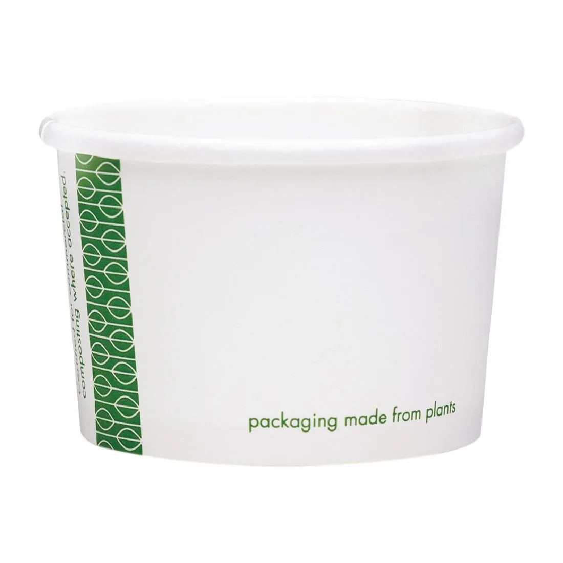 Recipientes para Alimentos Quentes Compostáveis 110 ml - Pacote com 1000