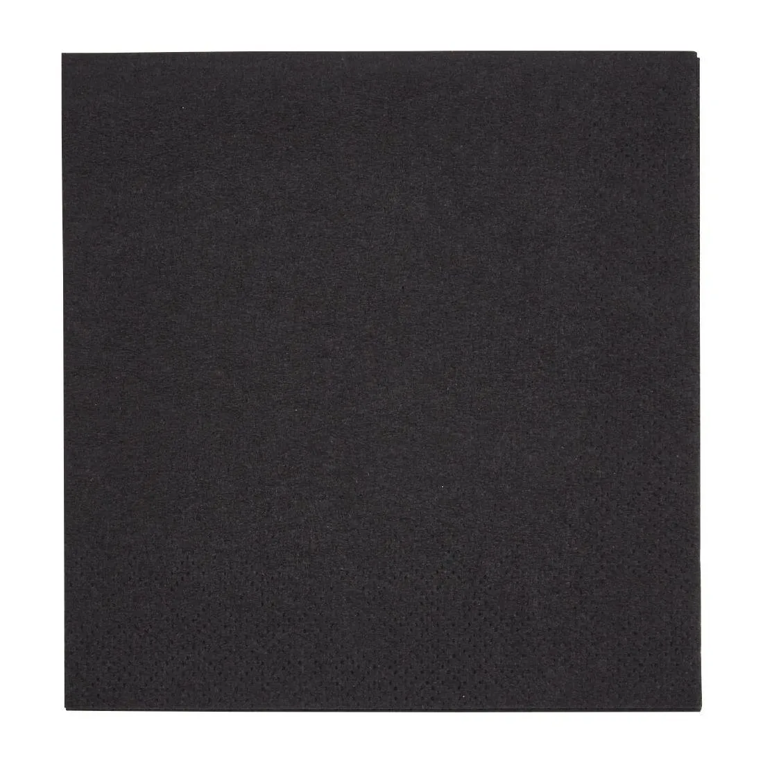 Guardanapos Cocktail 2 Dobras 1/4 de 240 mm Preto - Pacote com 4000