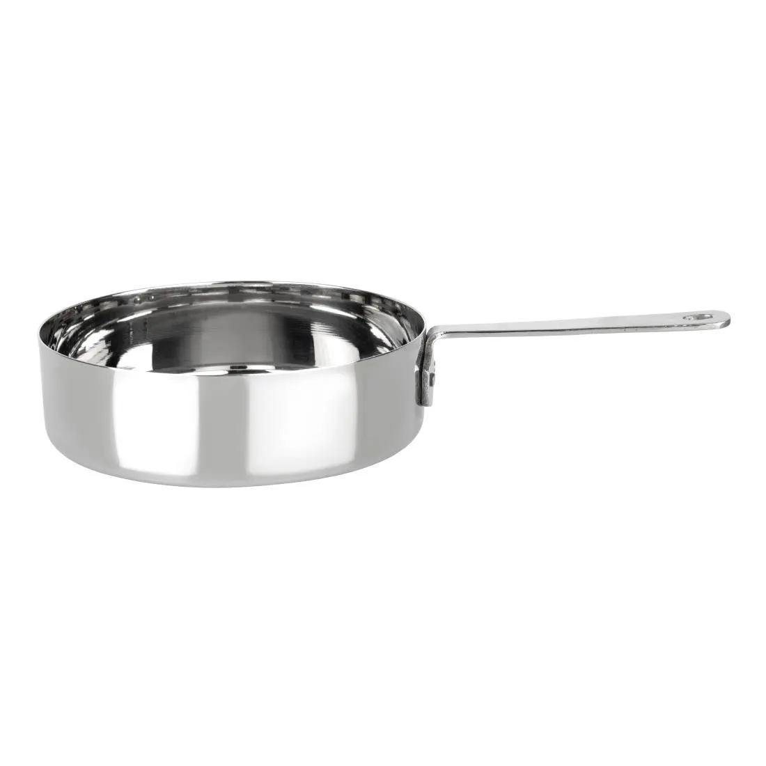Mini Casserola em Inox - 125 x 35 mm