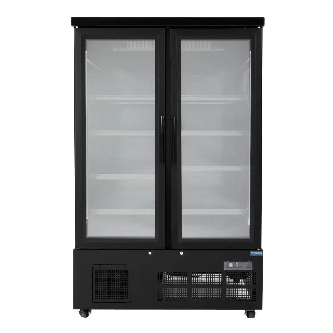 Vitrine Refrigerada com 2 Portas - 744 L - Positiva Preta