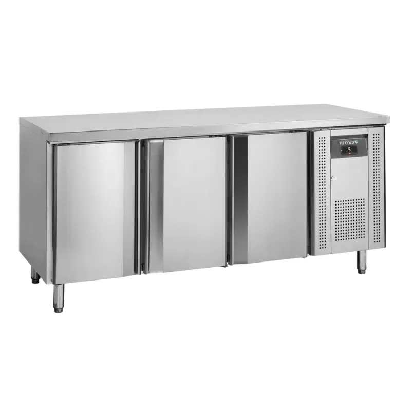 Mesa Refrigerada em Inox - 3 Portas - GN 1/1