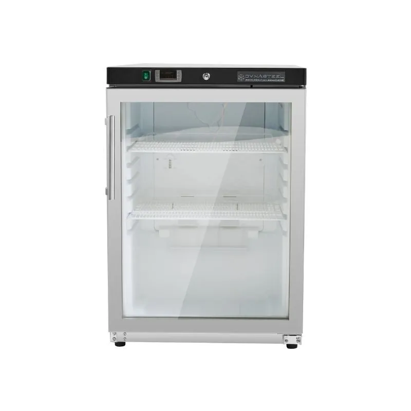 Mini Armário Refrigerado 200 L - Positivo com Porta de Vidro Inox