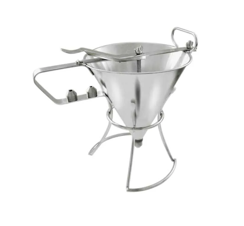 Funil Automático com Pistão e Suporte