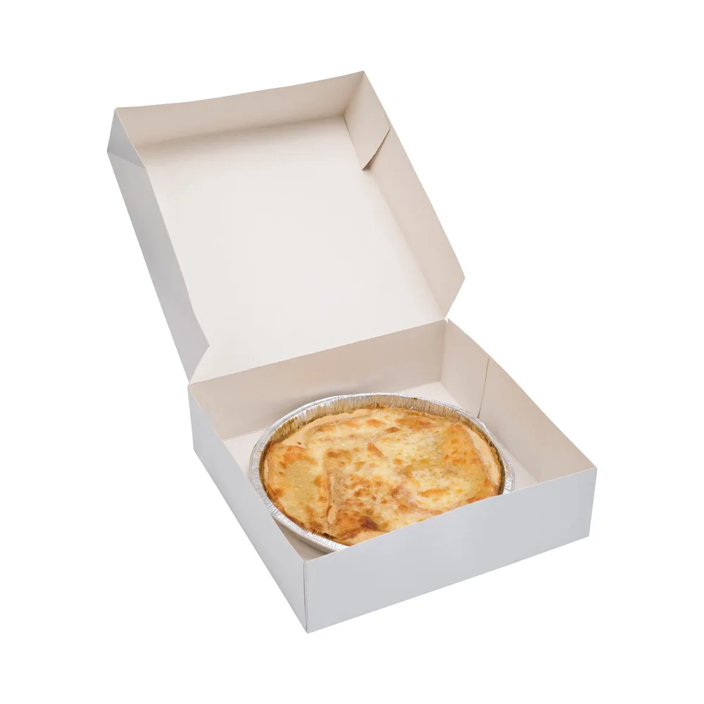 Caixa de Confeitaria em Cartão Branco - 29 x 29 cm - Lote de 50