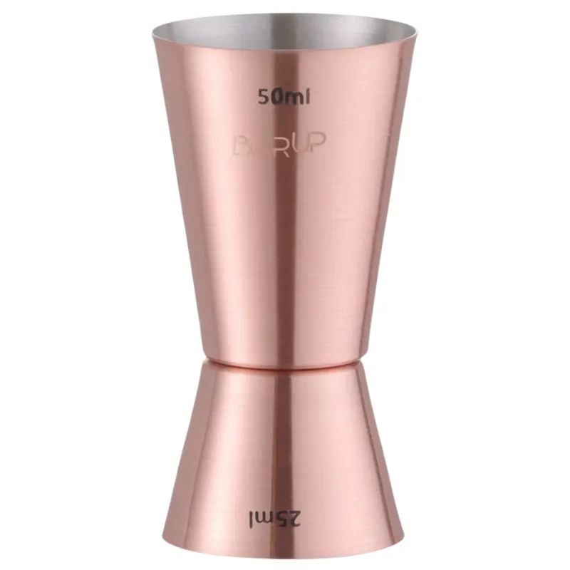 Doseador Duplo Cobreado - 25 e 50 mL
