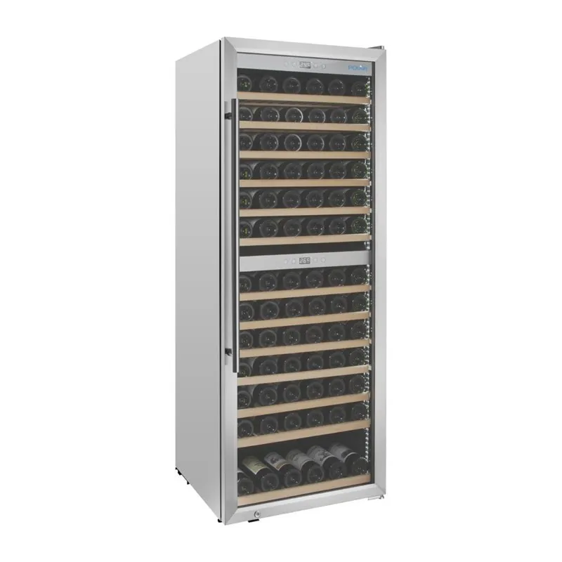 Garrafeira de Duas Zonas em Aço Inox - 320 L