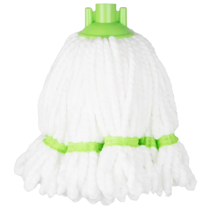 Cabeça de Esfregão em Microfibra com Faixa Verde - 0,15 kg