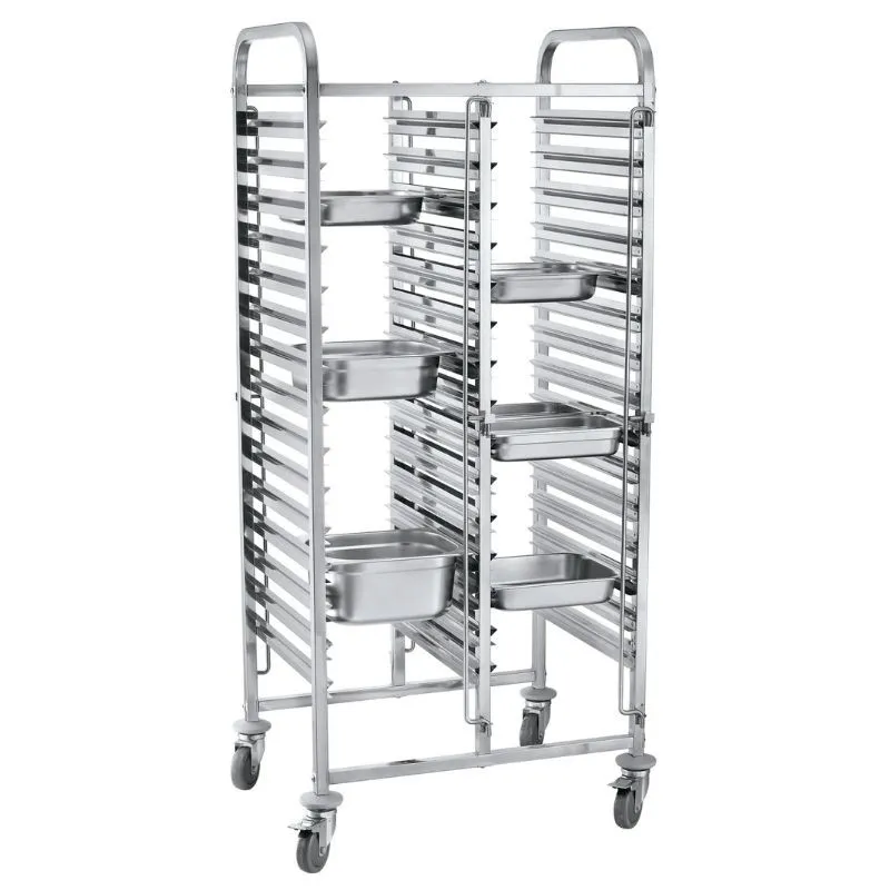 Chariot Porta-Bandejas Duplo - 30 x GN 1/1