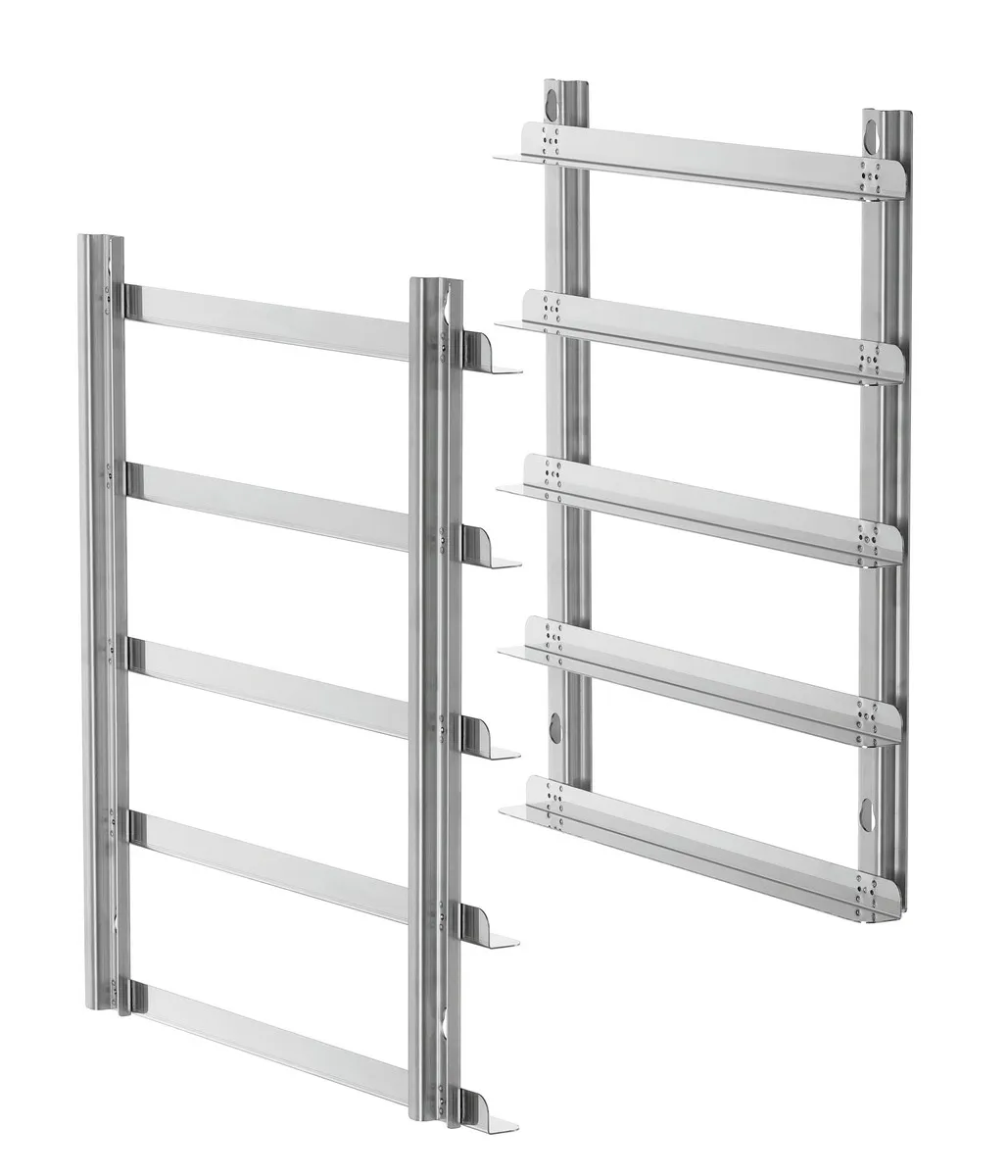 Corrediças de Suporte para Forno Combinado a Vapor 7 Níveis
