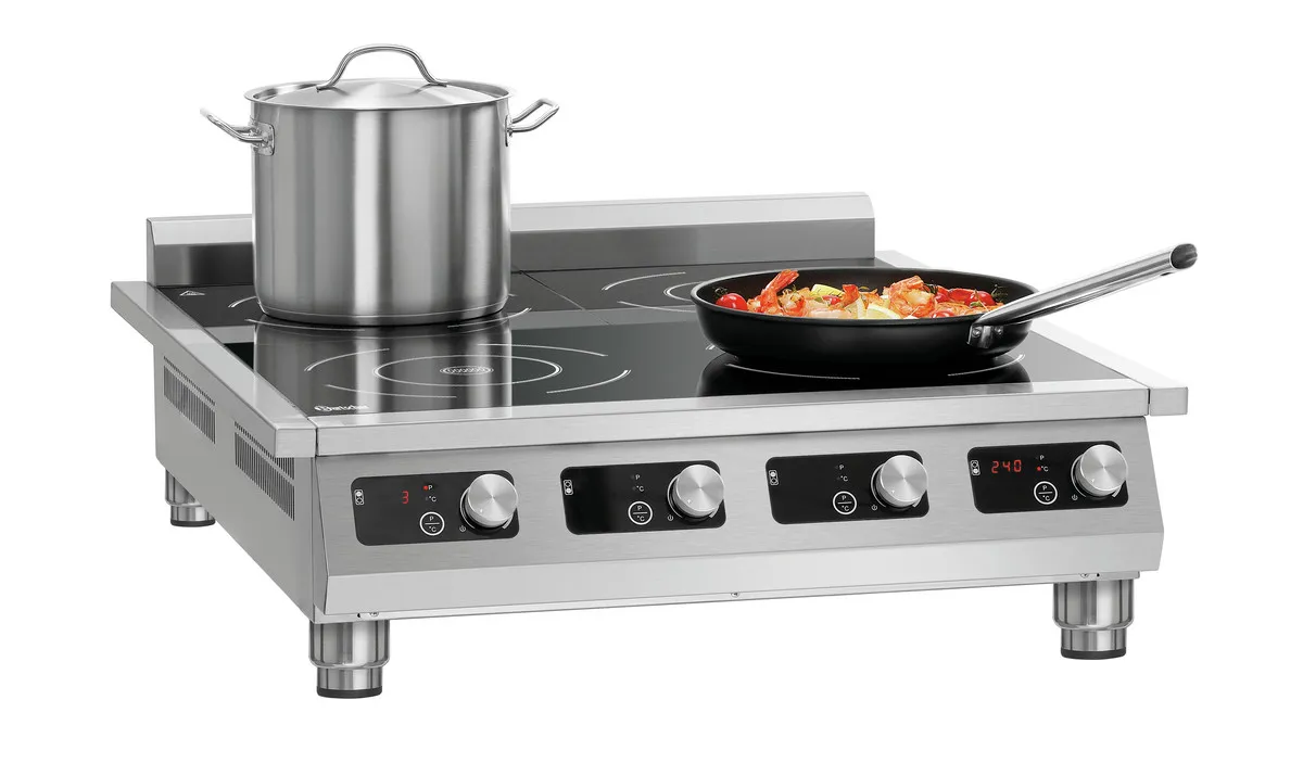 Fogão de Indução 4 Bocas - 14000 W