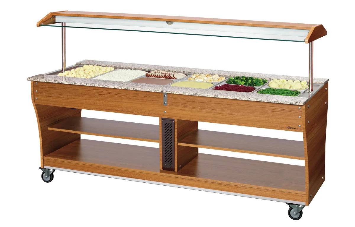 Carro Buffet Quente - 6 x GN 1/1