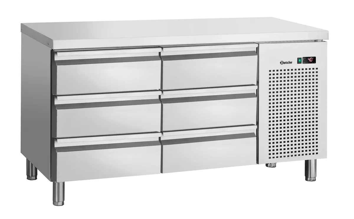 Mesa Refrigerada Positiva 6 Gavetas GN 1/1