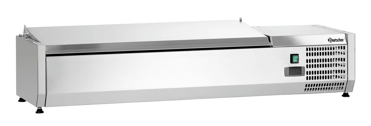 Saladette Refrigerada para Colocar Inox - 3 x GN 1/3 + 1 x GN 1/2