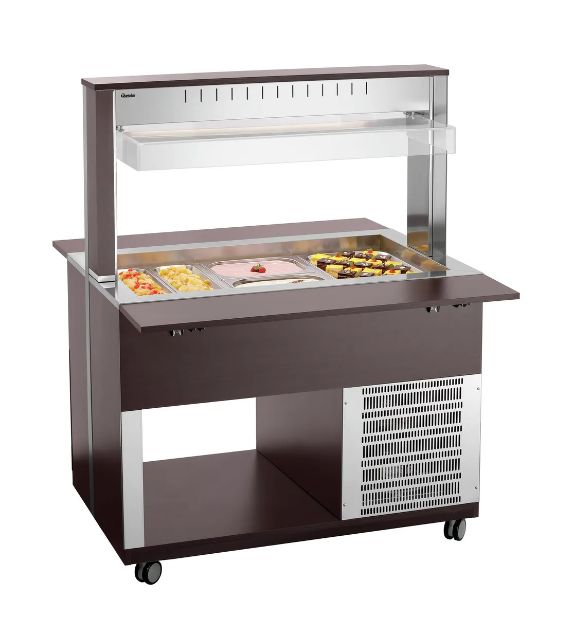 Carro de Buffet Quente - 3 x GN 1/1