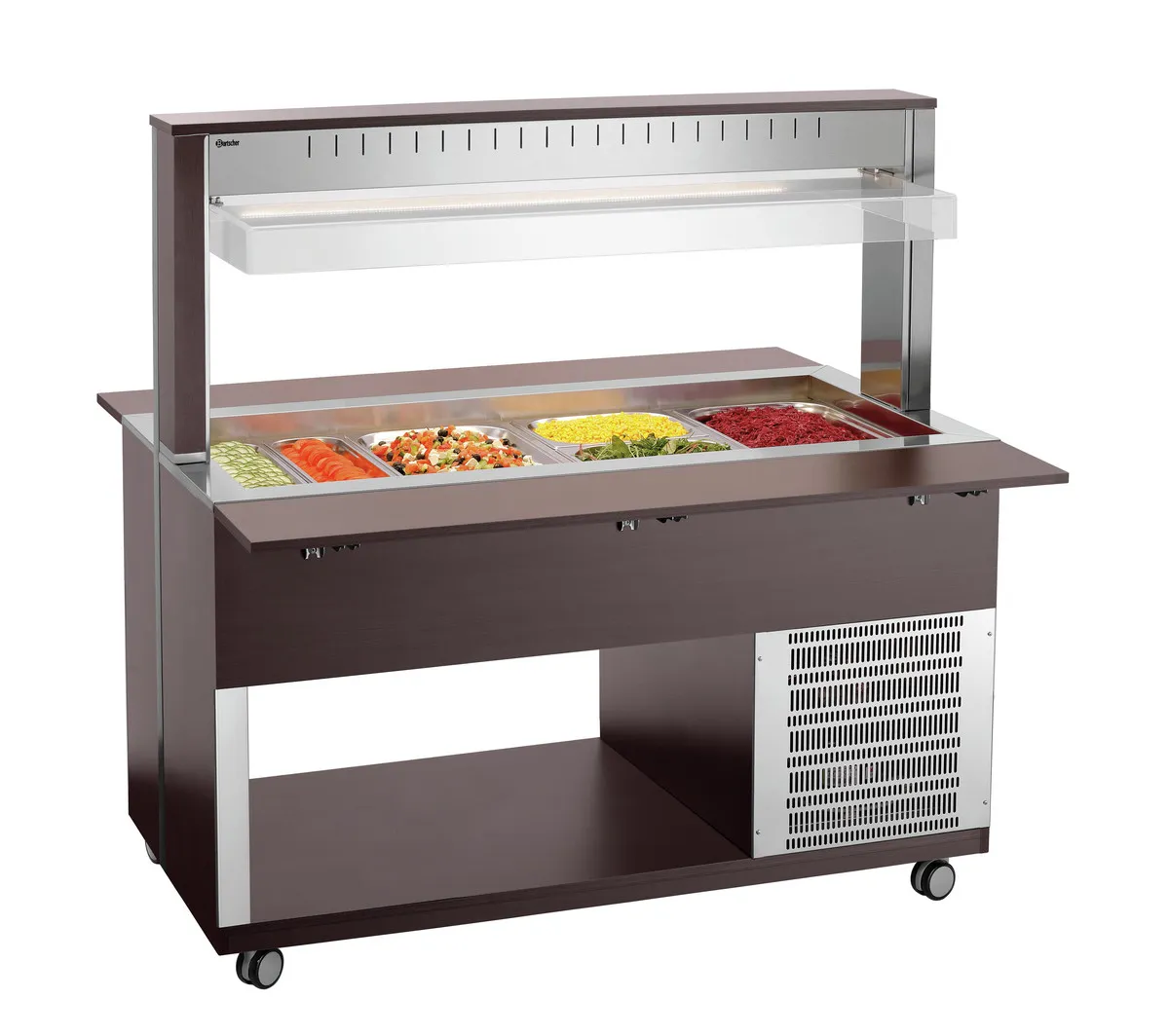 Carro de Buffet Quente - 4 x GN 1/1