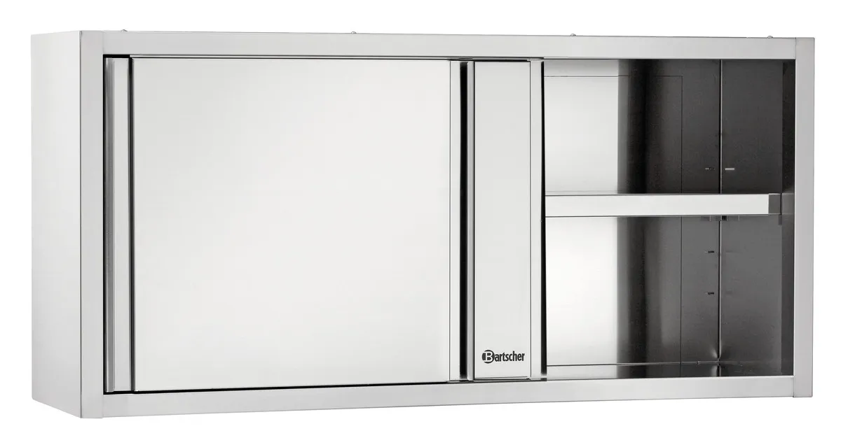 Armário Suspenso em Aço Inox - L 1200 mm