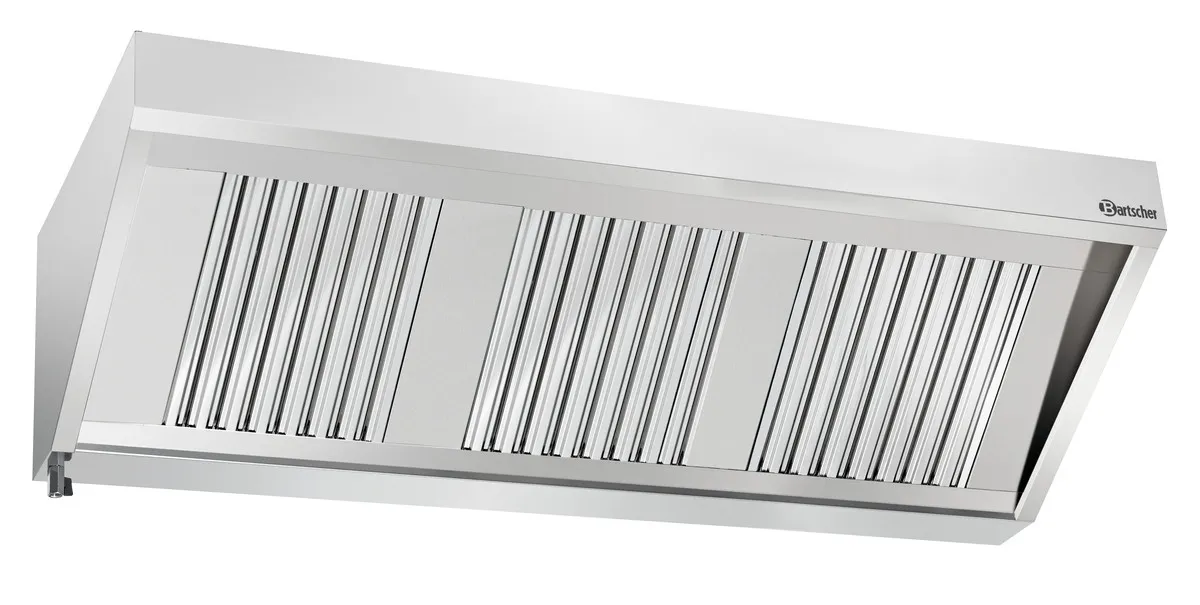 Exaustor de Parede com Motor e Iluminação - L 1700 x P 700 mm