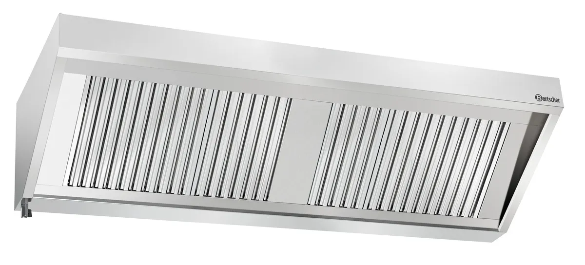 Exaustor de Parede com Motor e Iluminação - L 2000 x P 700 mm
