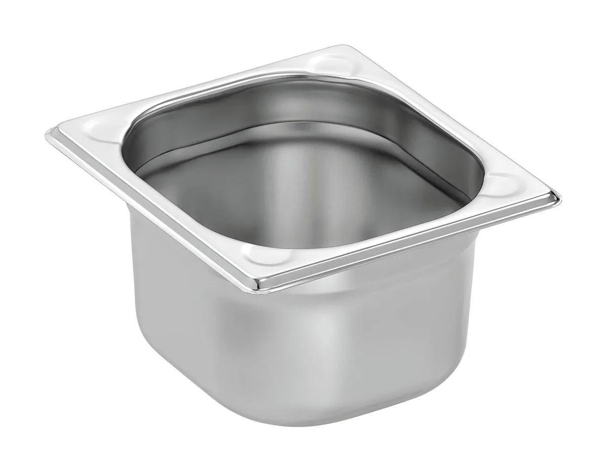 Cuba Gastronorm GN 1/6 Basic Line - Profundidade 100 mm - 1,6 L