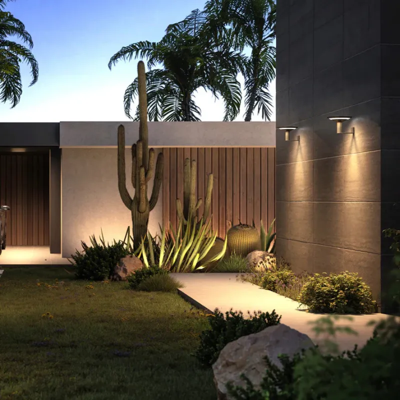 Aplique de Parede Solar Keope Wall