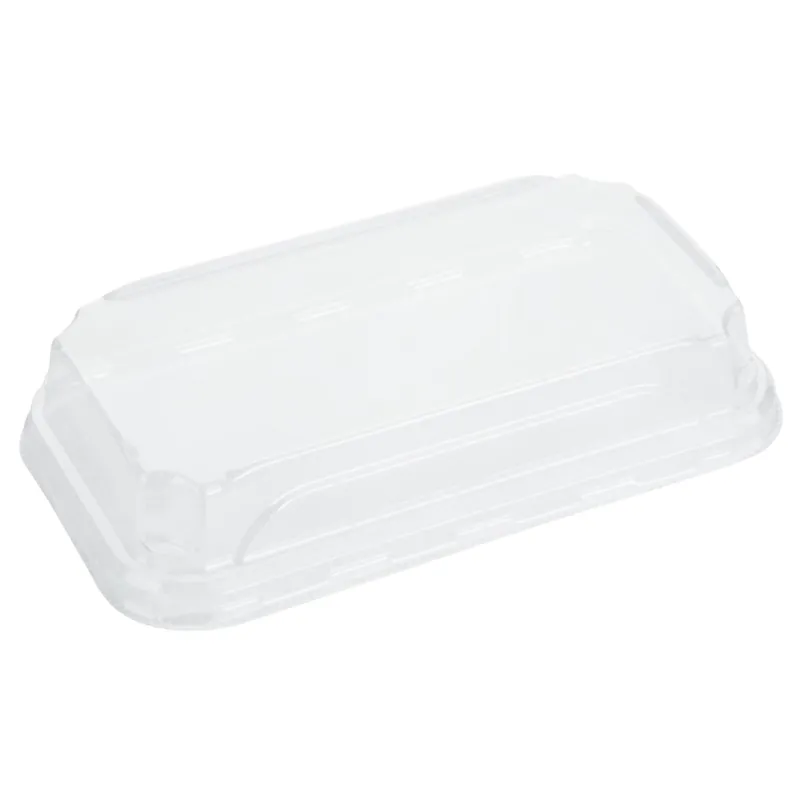 Tampas para Bandejas de Sushi PET No. 7 - Lote de 300
