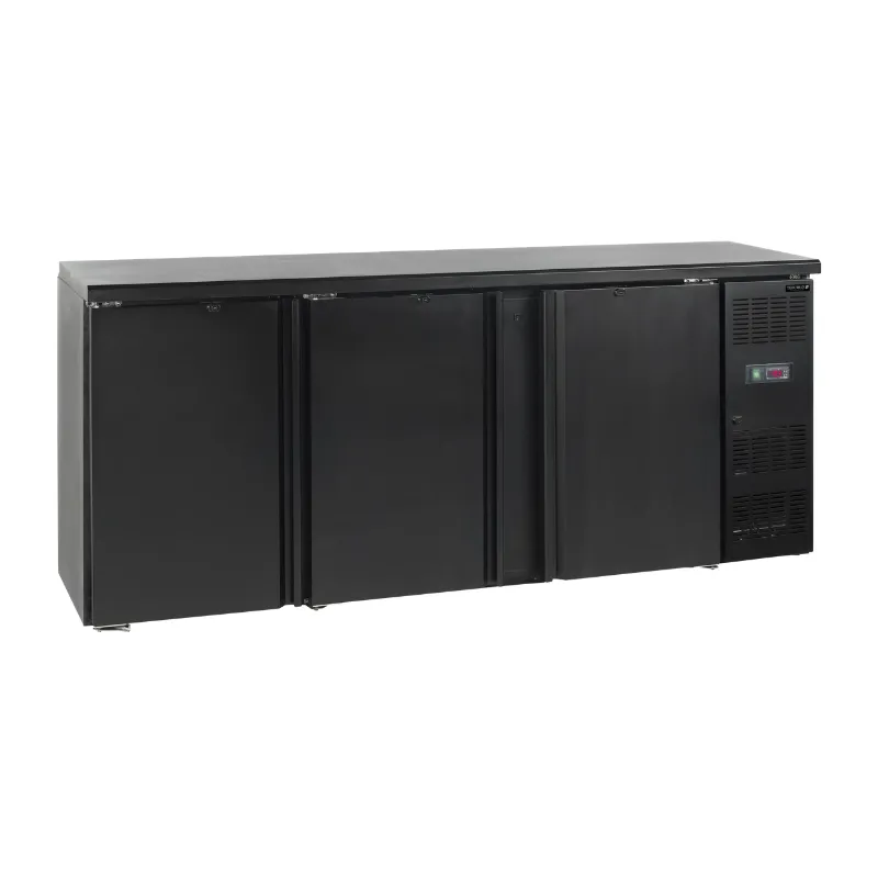 Bar Traseiro Refrigerado - 3 Portas Completas de Bater - 442 L