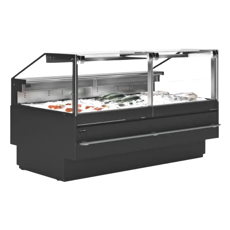 Vitrine de Serviço Premium para Peixe Fresco - 480 W
