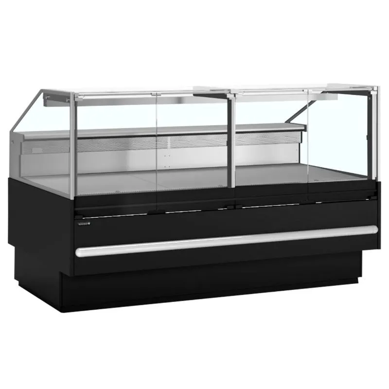 Vitrine Refrigerada de Supermercado Preta - 469 L
