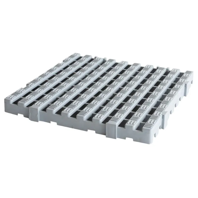Estrado HACCP - 50 x 50 cm - Espessura 50 mm - Cinzento