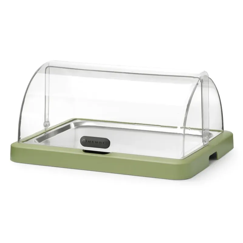 Vitrine de Buffet com Tampa Deslizante UNIQ - Verde