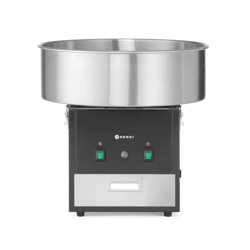 Máquina de Algodão Doce em Inox - Preto