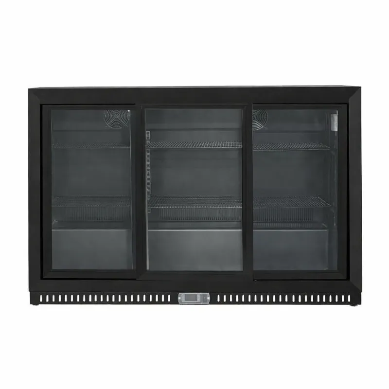 Arrière-Bar Refrigerado Skinplate - 3 Portas de Vidro Deslizantes - 328 L - Recondicionado
