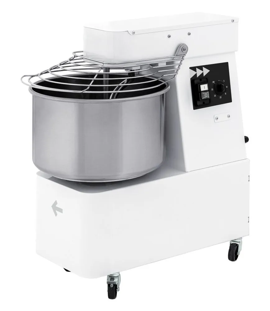Amassadeira de Espiral com Cuba Fixa - 22 L