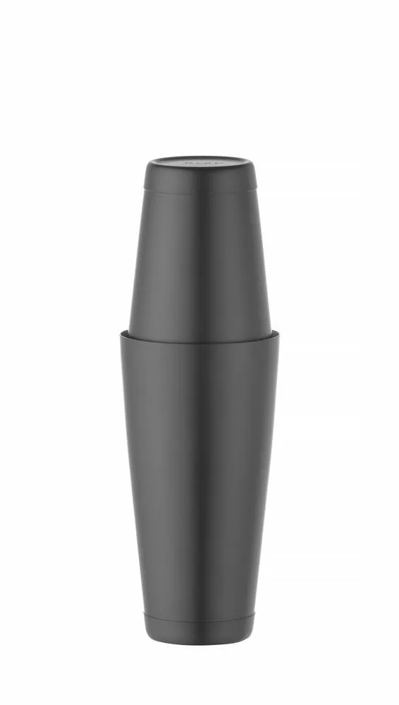 Shaker Boston Tin-on-Tin Preto - 0,8 L