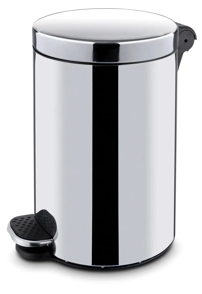 Lixeira Redonda com Pedal e Balde Interno - 30 L