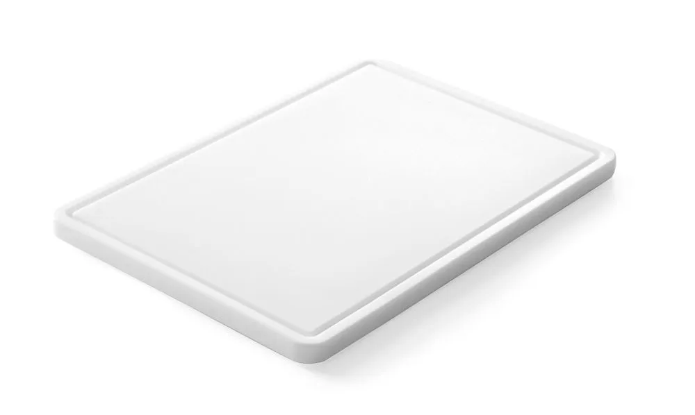 Tábua de Corte com Sulco 355 x 250 mm - Branco