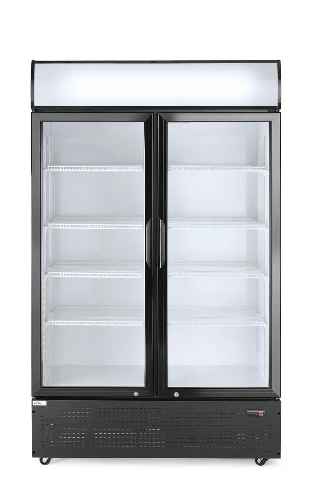 Armário Refrigerado com Canópia - 2 Portas de Vidro
