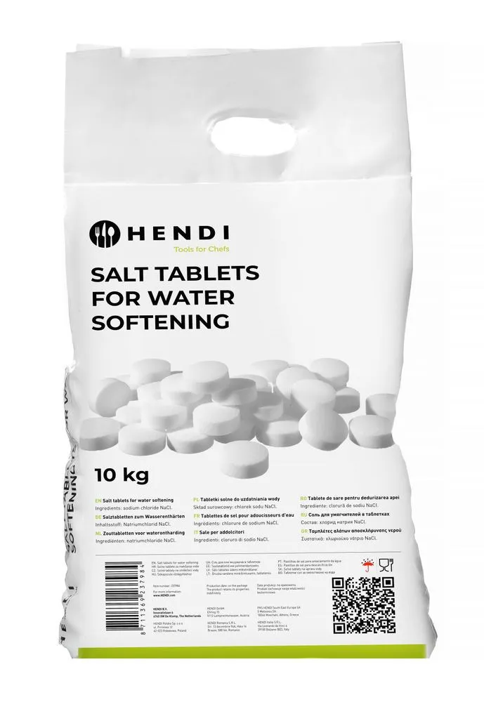 Tabletes de Sal para Amaciadores de Água - 10 Kg
