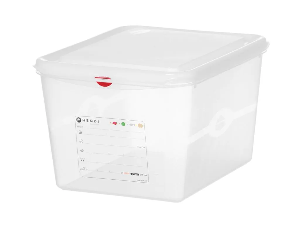 Cuba GN 1/2 Transparente em PP - 12,5 L